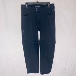 Columbia Black Omni Shield Straight Leg Convertible Activewear Pants 10S